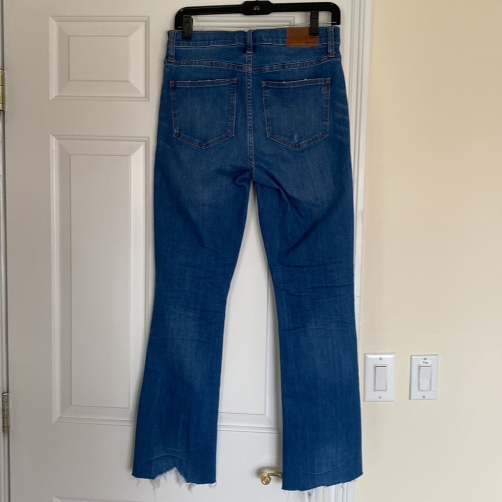 Madewell Cali Demo boot distressed jeans - Picture 6 of 8